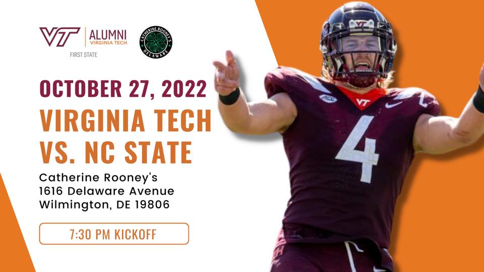 VT-Georgia Tech Football watching at Rehoboth Ale House On the Mile